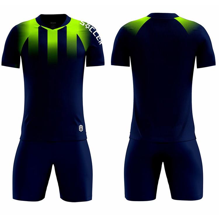 Football Suit, Short-Sleeved Game Jersey, Summer Adult Sports Training Jersey, Children'S Primary School Students, Men And Women