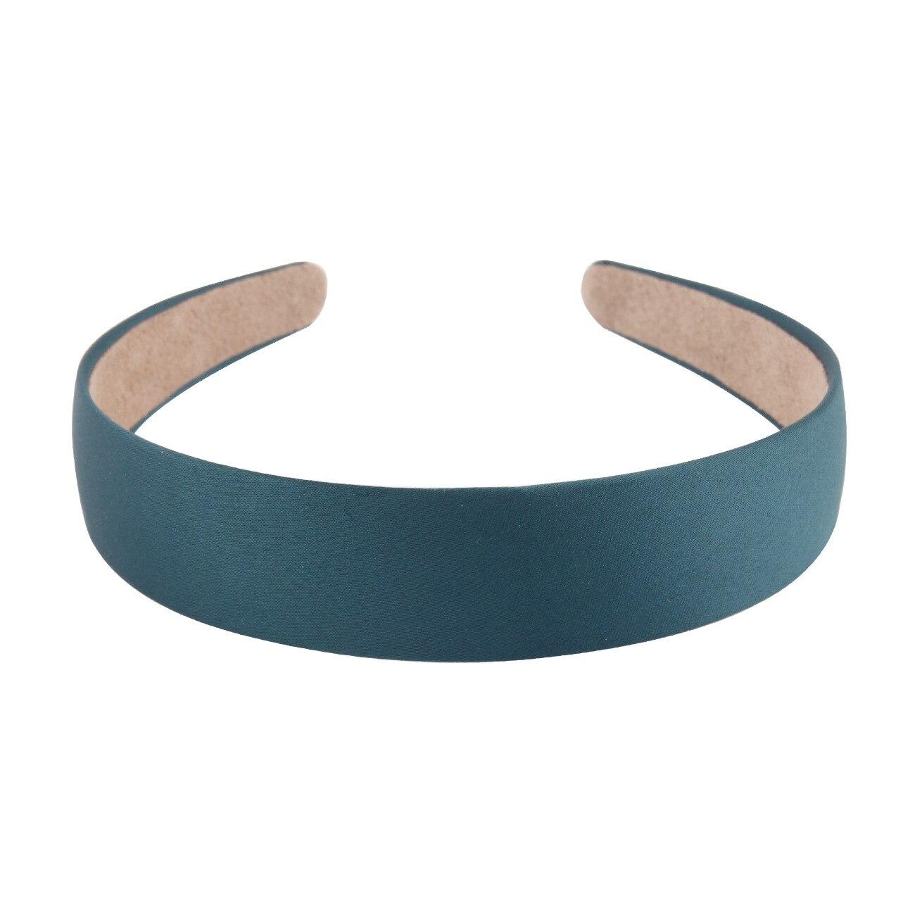 

Повязка на голову 3 см, модная женская толстая бархатная повязка на голову из губки, женская повязка для волос, обруч для волос для девочек, сделай сам, атласные аксессуары для волос из смолы зелёный