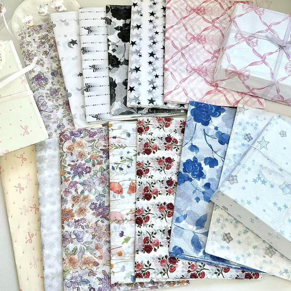 10 Stück Schleifen-Design Schleife Sydney Papier-Bouquet Blumen-Verpackungspapier Geschenkpräsentation