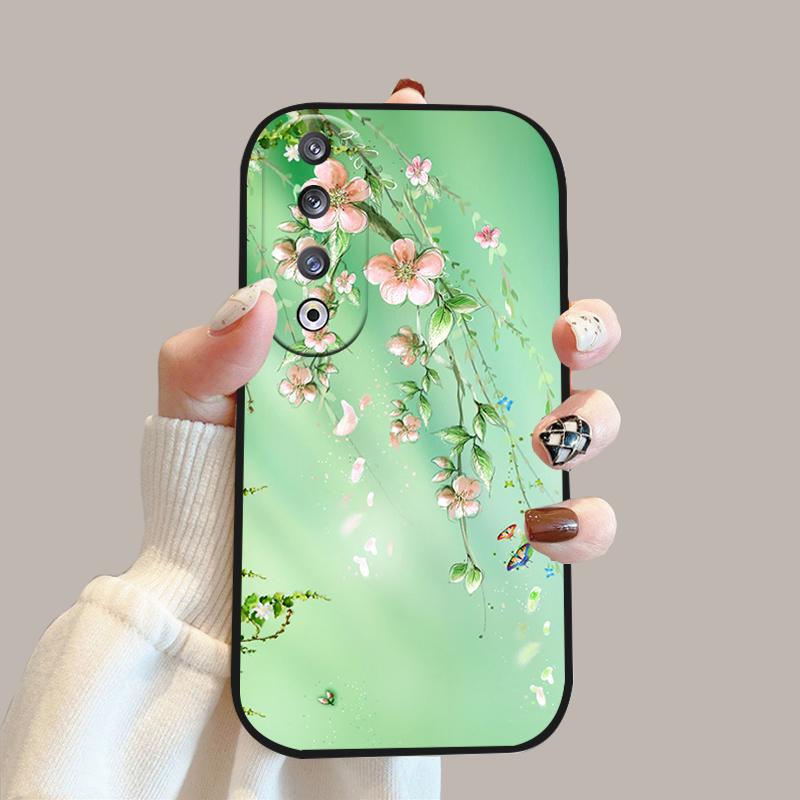 For Honor 90 5G Cases REA-AN00 Fashion Color Printing Soft Silicone TPU Phone Coque Cover For Honor 90 Pro Phone Bumper Case