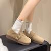 One-pedal lazy single shoes platform all-inclusive Boken women's shoes 2025 new autumn and winter popular Japanese Boken shoes women