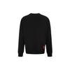 Calvin Klein Heart Print Loose Fit Crew Neck Sweatshirt Unisex Sweatshirt Black J400220-BEH