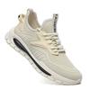 Large size fly-woven men's shoes breathable soft sole low-top single shoes fashionable running sports shoes men