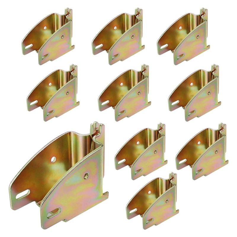 

AEE4-10PCS E-Track Wood End Socket Accessories For 2X4 2X6, Add Removable Load Lock Bars To E-Track Cargo Area