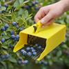 Handlicher Beerensammler mit Kamm Ergonomischer Griff Blaubeeren Himbeeren Fruchtsammelgerät Erntewerkzeug Schaufelwerkzeug für Obstgarten Farm