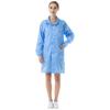 Anti-Static Blue & White Striped Lab Coat - Dust-Free, Dustproof Protective Workwear