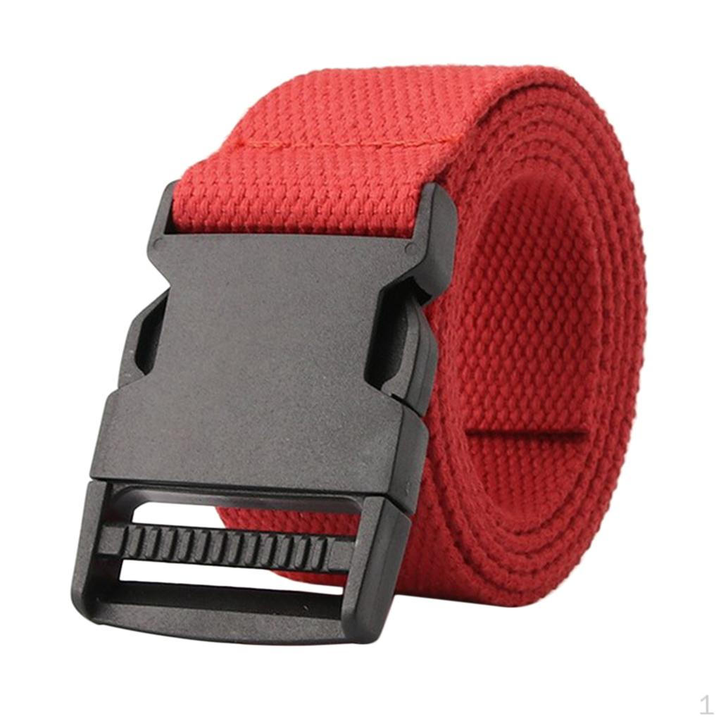 Canvas Webbing Belt Waistband Strap 38mm