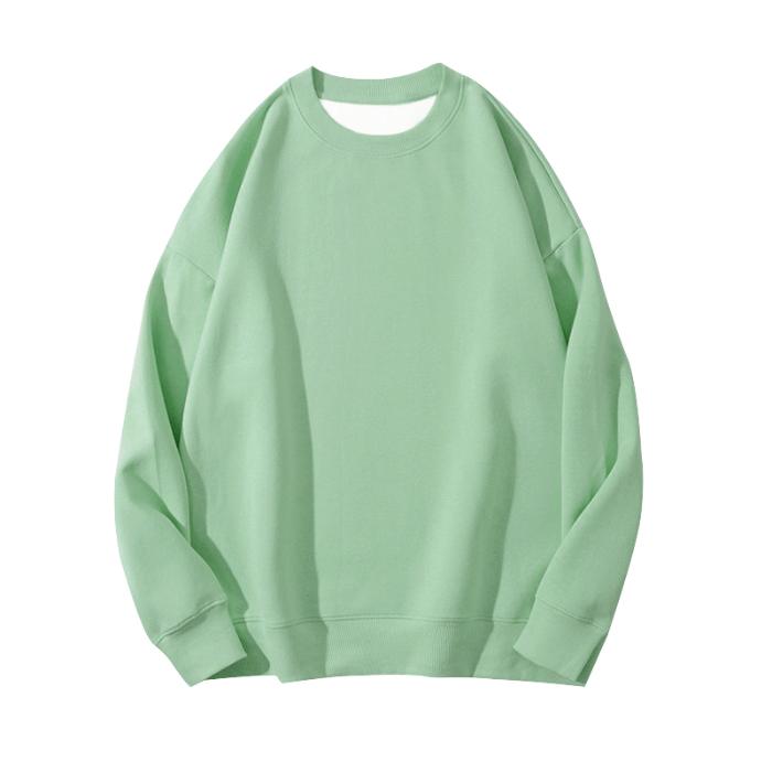 Unisex Autumn 330g Cotton Men’s Solid Hoodie Fashion Large Size Thin Men Women Pullovers Breathable O-Neck Sweatshirt Casual Oversized Male Clothes