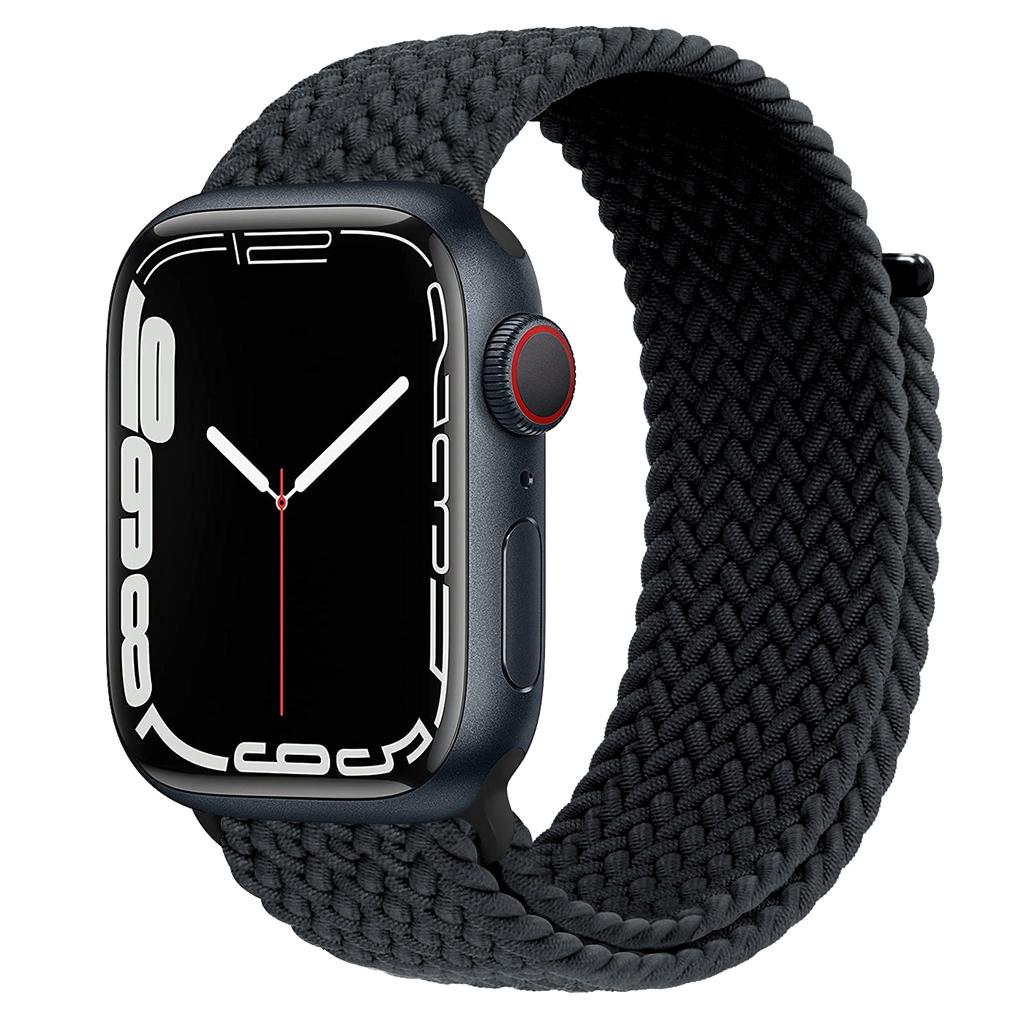Band For Apple watch strap 44mm 40mm 45mm 41mm 42mm ultra 49mm correa Braided Solo Loop bracelet Apple watch series 7 3 5 se 6 8
