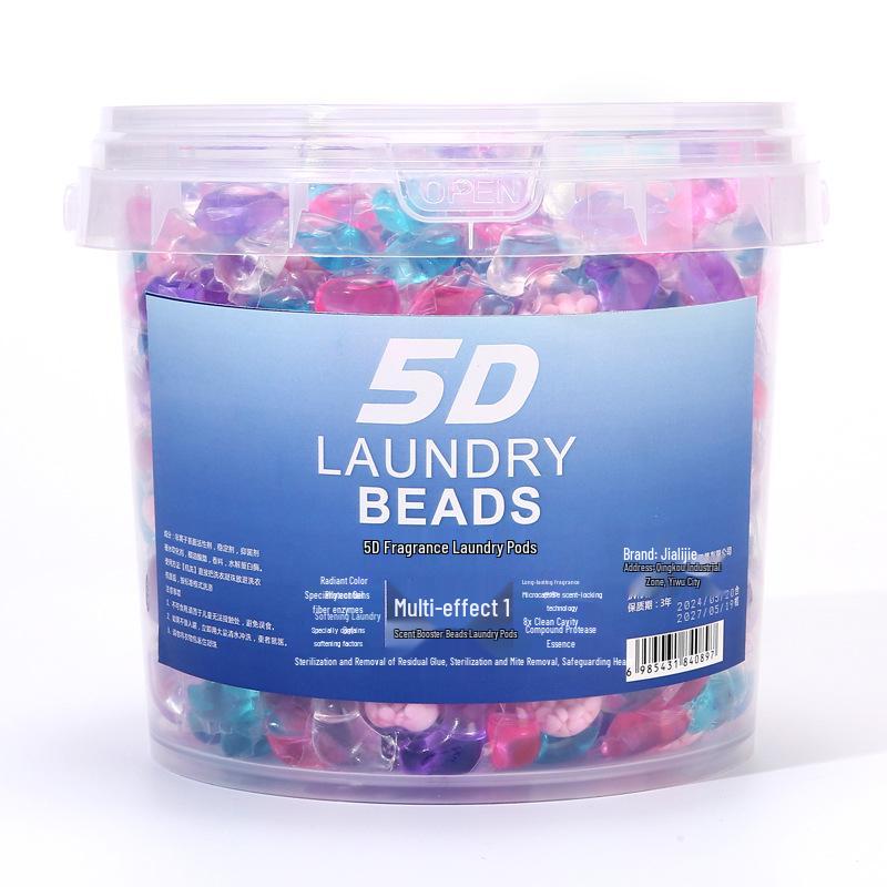 Gardenia & Camellia Laundry Pods: 5-in-1 Stain Removal, Softening & Long-Lasting Fragrance Concentrated Detergent