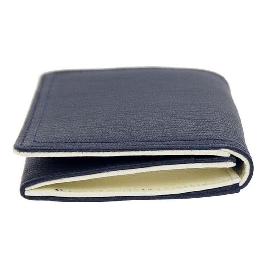 Porter Double Card Case 129-06013 Navy/Natural
