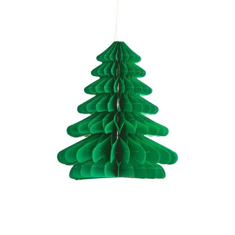 Charming Mini Christmas Tree Paper Decoration For Festive Holiday Celebrations