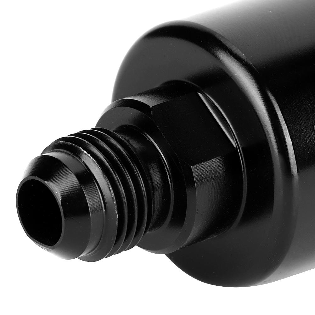 Aluminum Alloy AN6 In Line Fuel Filter Universal Auto Car Modification Accessory