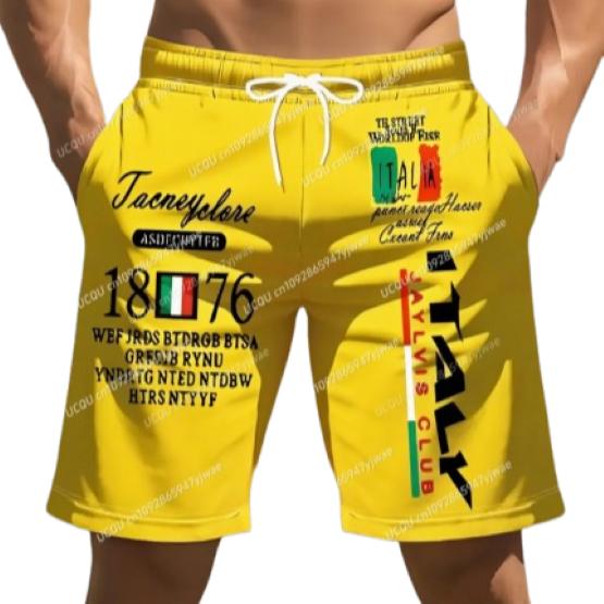 Italy Flag Boxing Shorts Pants 3D Print Fighting Training Unisex Men Women Quick Dry Fitness Gym Sport Workout Casual Streetwear