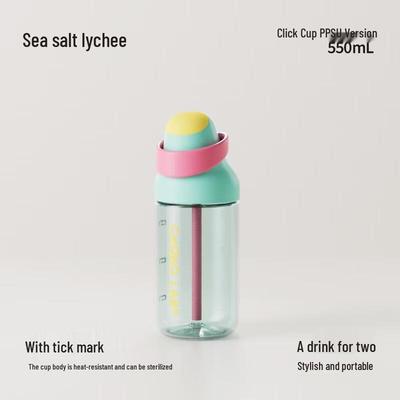 Chakolab PPSU Portable Dual-Drink Straw Cup