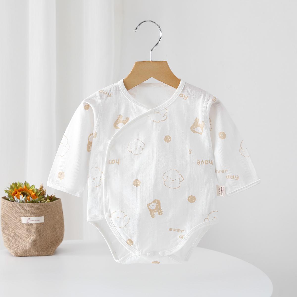 

2025 Summer Baby Jacquard Pattern Romper for Boys & Girls 90cm