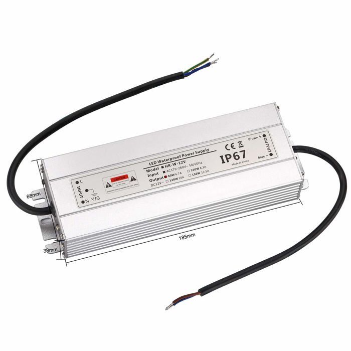 Transformateur - cprosp - convertisseur led - 80w - ip67 - aluminium