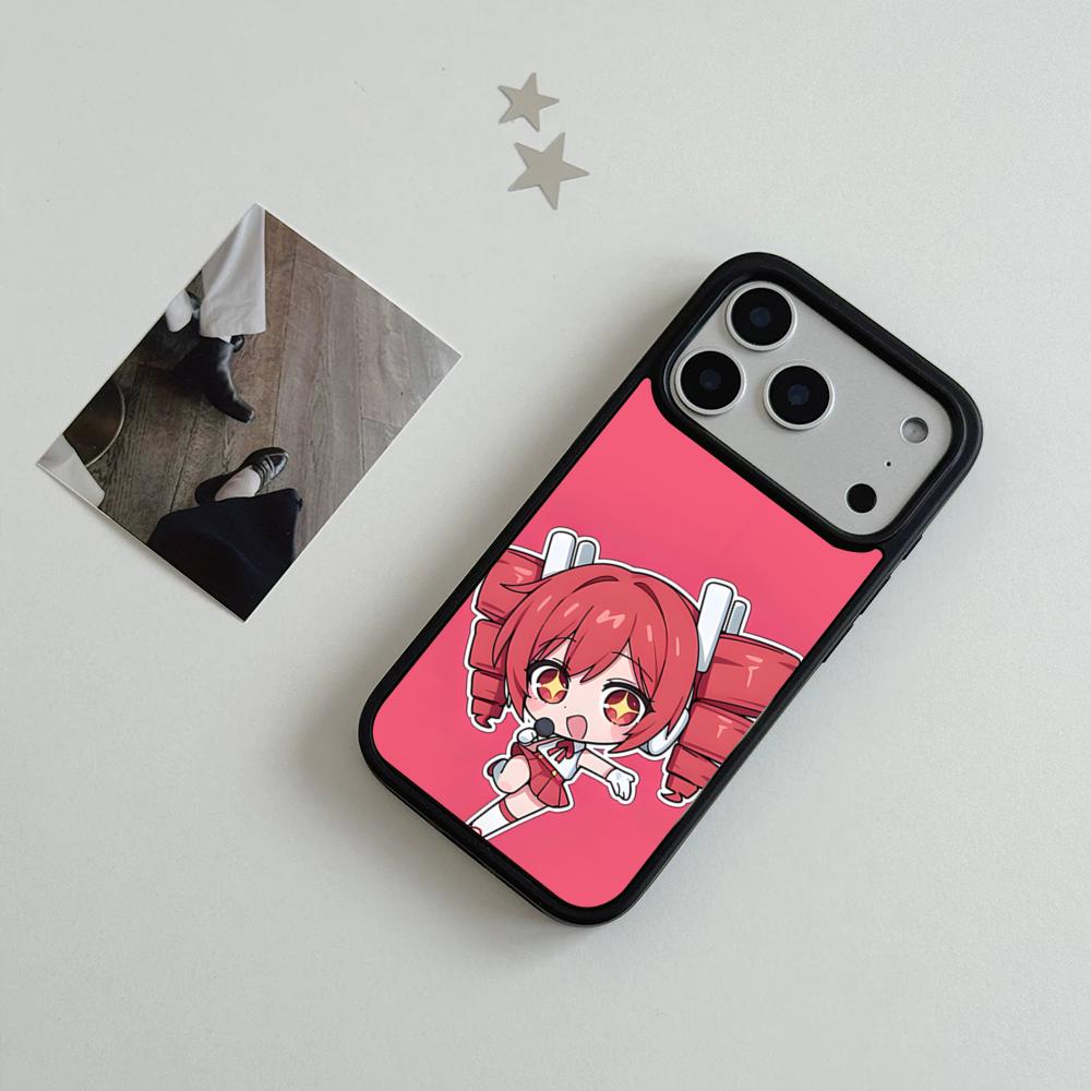 Fukouna Girl K-Kasane T-Teto Phone Case For IPhone 17 Air 16 15 14 Plus 13 12 11 Pro Max Dual Tone Hard PC Fashion Protective C