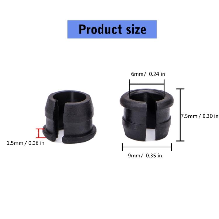 10pcs Multiuse Bicycles Valves Converter Compacts Bike Valves Adapter for Smooth Inflation Process