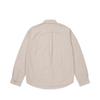 Palace Classic Oxford Shirt Stone Unisex Tops Grey P29SHT017