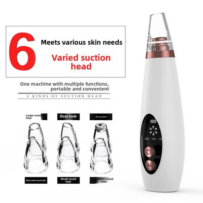 Νέα Επαναφορτιζόμενη Συσκευή Αναρρόφησης Μαύρων Σημείων Κενού Μεγάλη Αναρρόφηση Αναρρόφηση Μαύρων Σημείων Για Καθαρισμό Προσώπου Μικροκρυσταλλική Συσκευή Μαύρων Σημείων