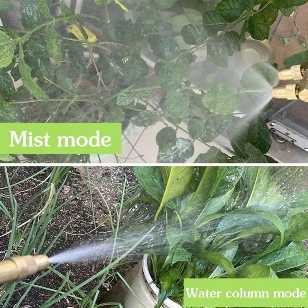 Push-pull Reciprocating Spray Double /Single Head Drink Bottle Spray Head  Garden Watering Tool