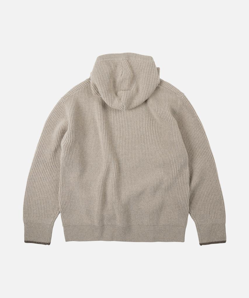 FRIZMWORKS Kangaroo Knit Pullover Hoody _ Oatmeal