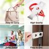 1pc Portable Door Lock For Travel Essential,Providing Better Security And Privacy Protection For Rental Room, Hotel And Home