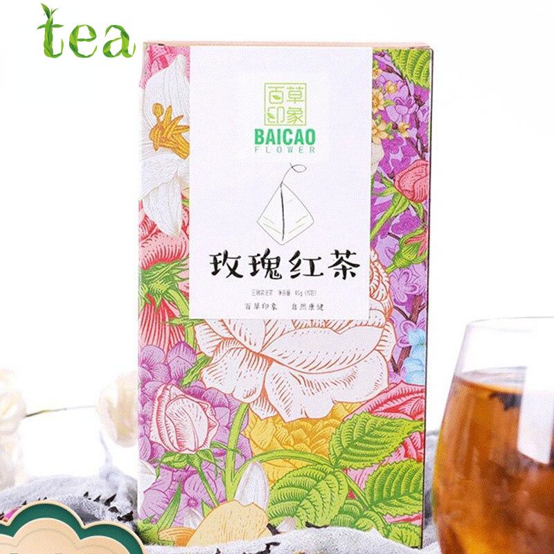 

Чай Anhui Rose Black Flower 2023 Beauty Rose Flavor Rose Black Flower Tea 150г