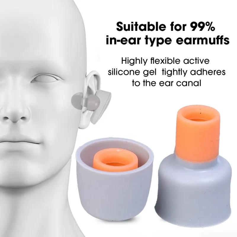 6Pcs Silicone Ear Tips for Sony WF-1000XM5 1000XM4 1000XM3 Earbuds MDR XBA Oneplus Buds Z Tips Headphones Earplugs Ear Cover