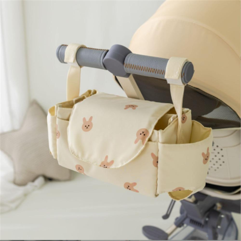 Cloth Stroller Hanging Bag Cartoon Baby Stroller Bag Cute Pram Storage Bag  Outdoor