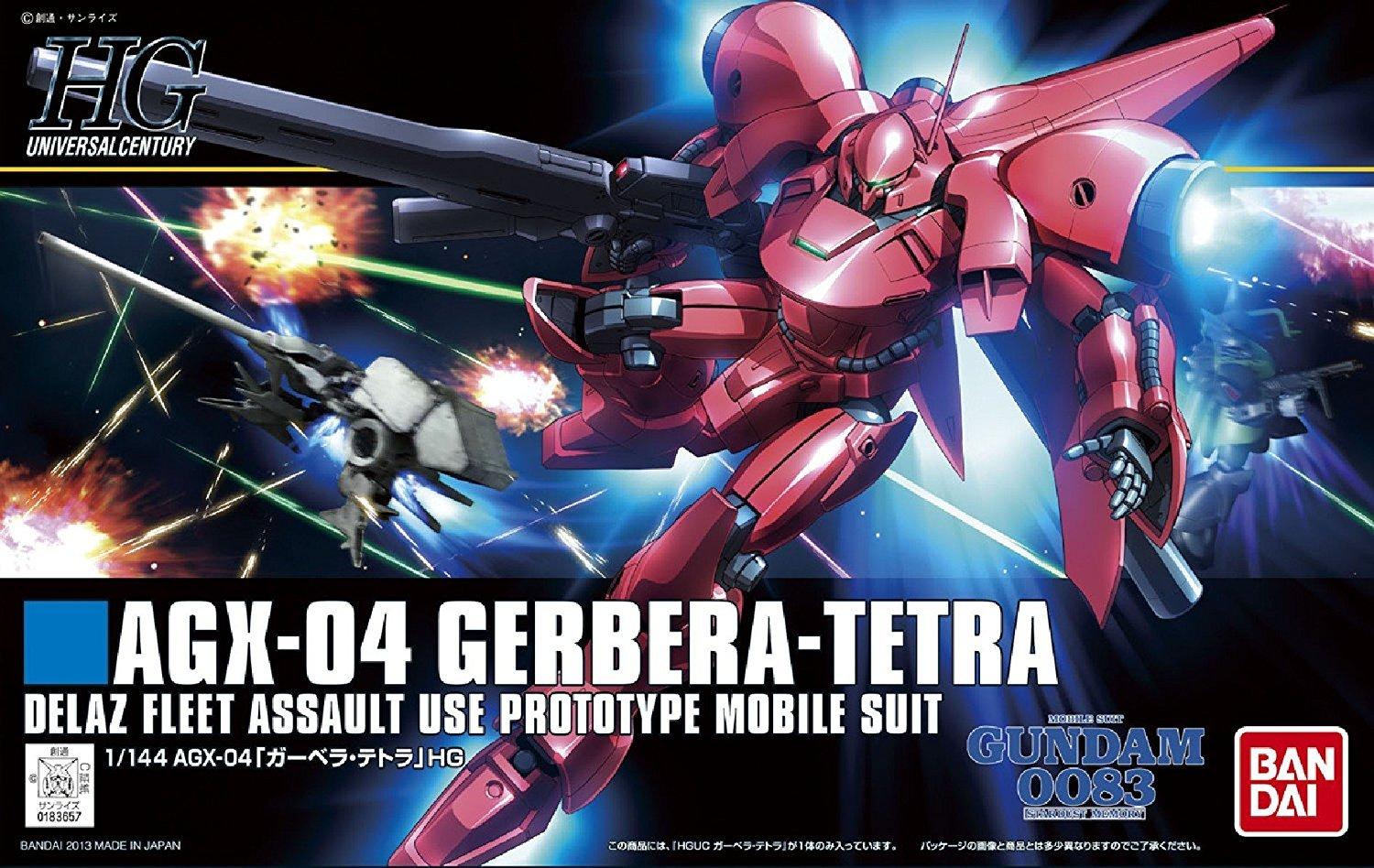 

HGUC Гербера Тетра Костюм Gundam 1/144 AGX-04 (Мобильный 0083)