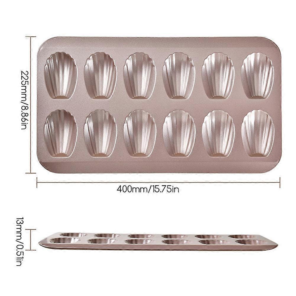 thickened carbon steel French shell cake mold Built to Last Present for Baker Lovers