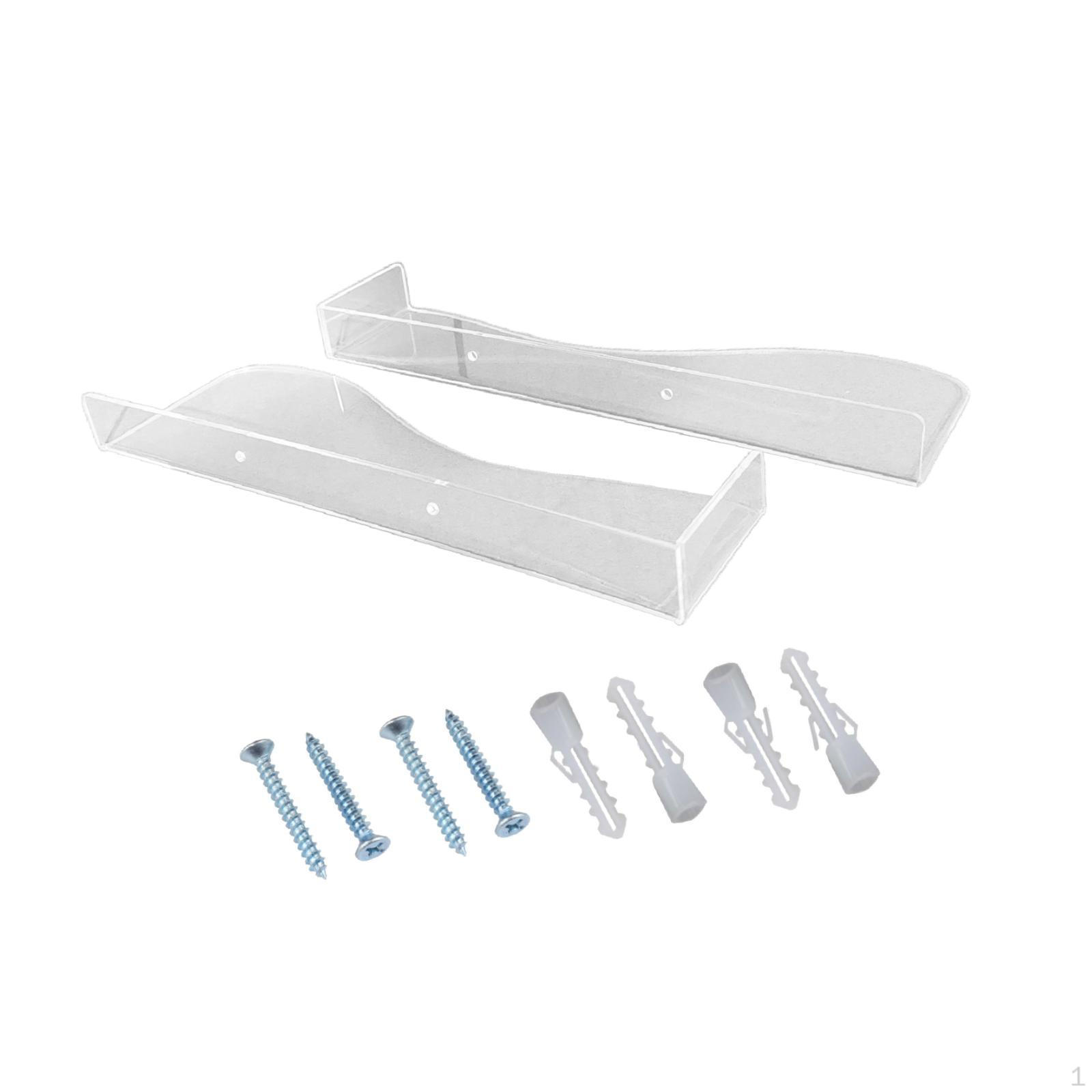 

Акриловая настенная полка для обуви, компактная, навесная, универсальная, органайзер для гостиной чистый