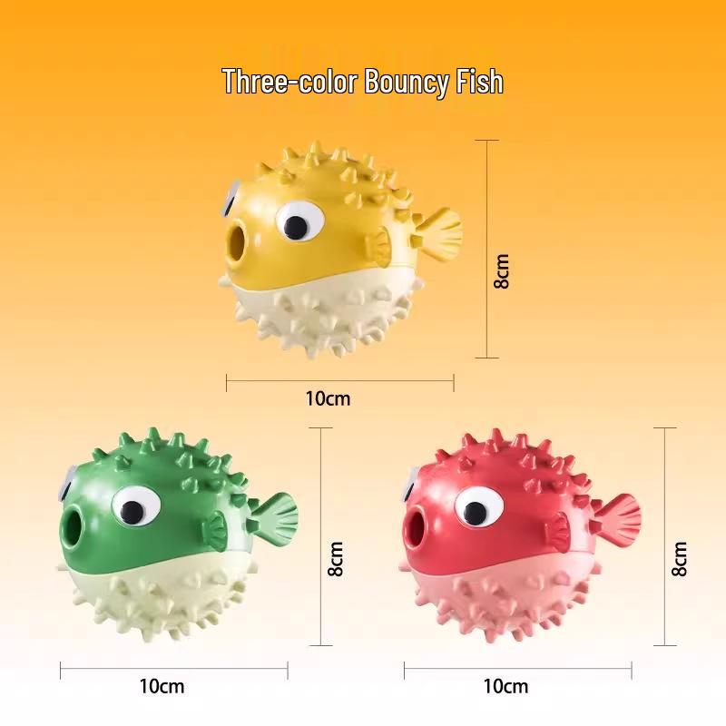 

Игрушка для собаки рыба фугу: Интерактивный прорезыватель, издающий звуки, непротекаемый, пазл для снятия скуки, скидка для новых пользователей! Other