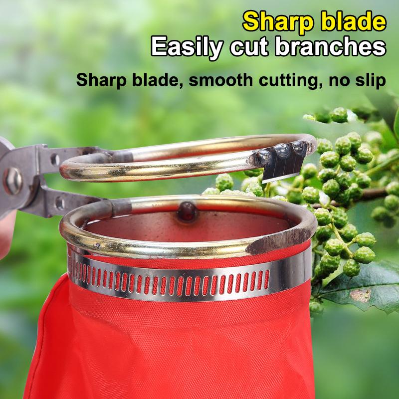1Pc Berry Picker Reusable Pepper Scissors Portable Agricultural Garden Hardware Tools Pear Picker Tool For Garden Farm
