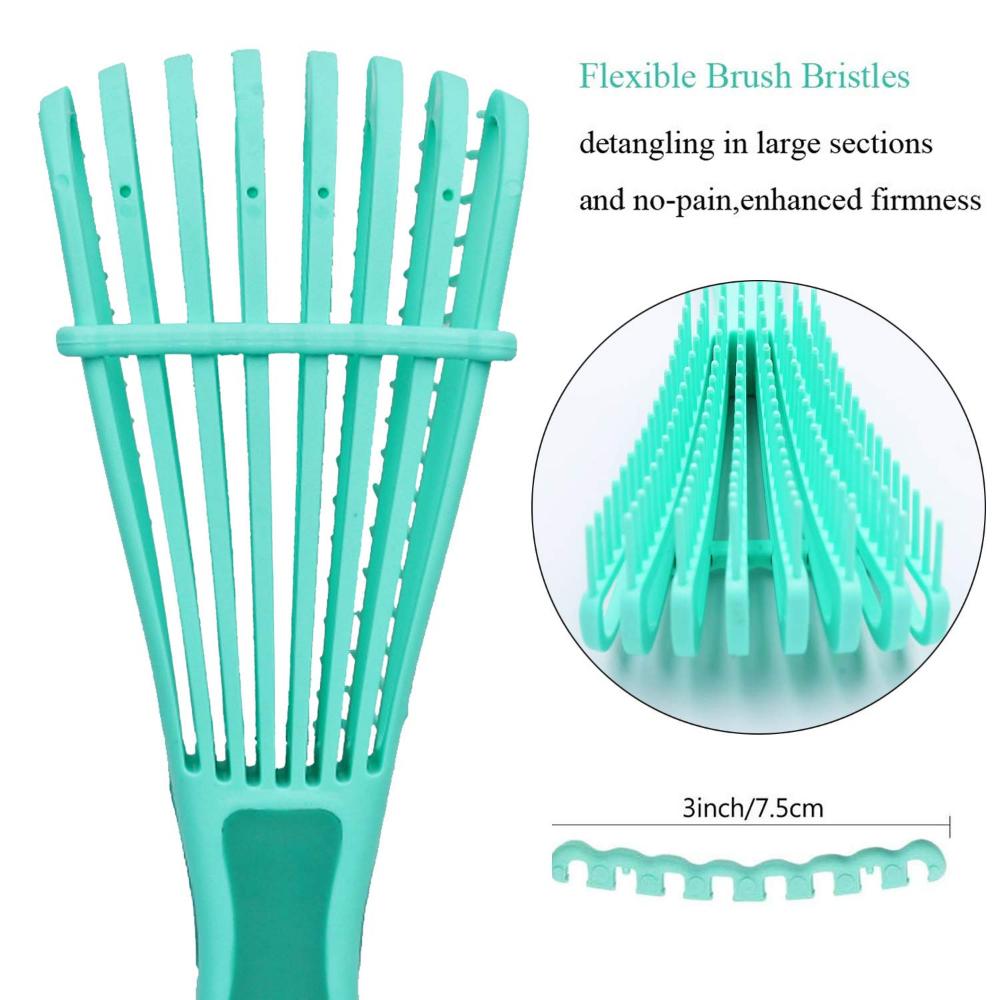 Hair Comb Detangling Brush Women Men Scalp Massage Hair Brush Detangler Brush For Curly Hair Thick Hair Octopus Hairbrush