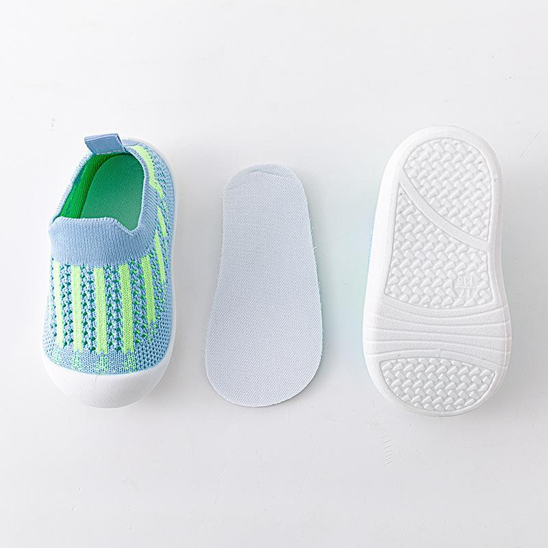Summer Breathable Mesh Baby Shoes Newborn Toddler Shoes Baby Girl Baby Socks Shoes Soft Bottom Non-slip Baby Boy Shoes 0-5 Years