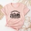 Pemberley T Shirt Pride and Prejudice Tshirt Aesthetic Literary Tee Jane Austen Tops Bookworm Shirts Book Lover Gifts for Women