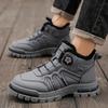 Men's winter comfortable fashion casual outdoor wear-resistant cotton warm shoes plus size youth non-slip soft-sole work shoes