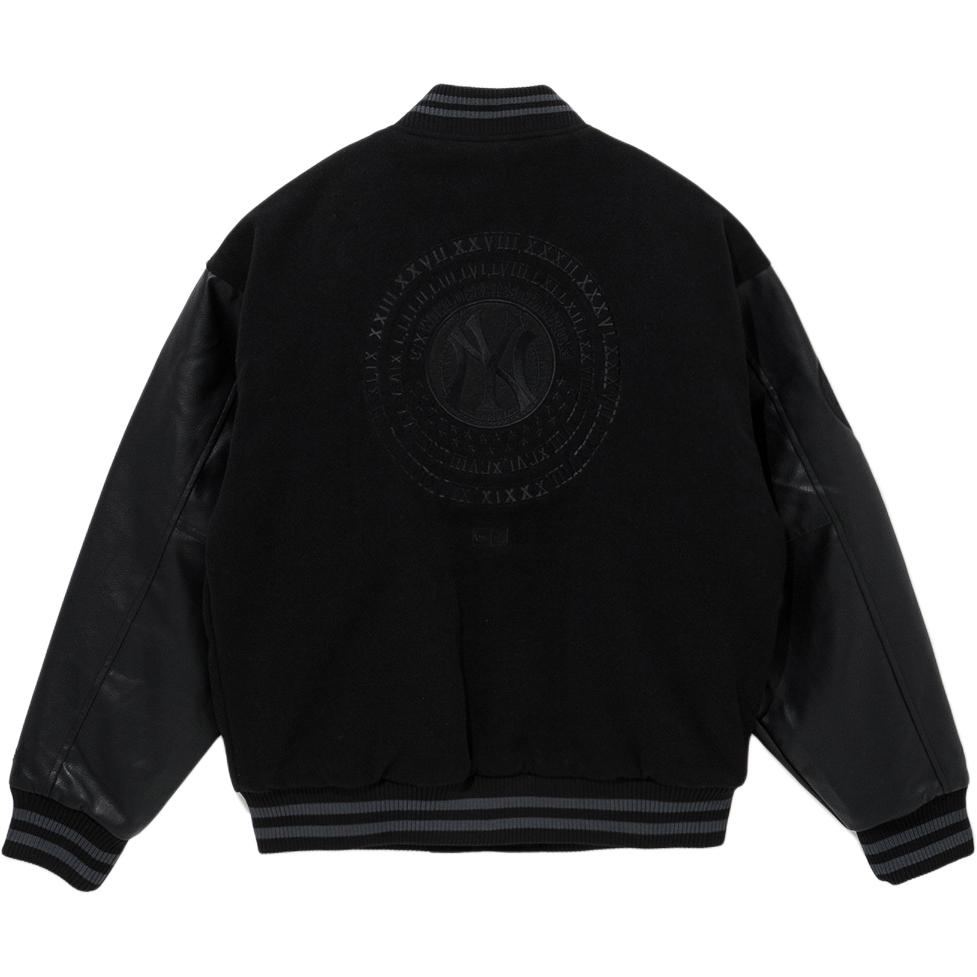 New Era Baseball Jacket Unisex Black 14397891