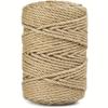 50-meter Yellow Jute Rope, Heavy-duty Thickened Jute Rope, Suitable for DIY Handicrafts, Gardening Bundling,cat Scratching Posts
