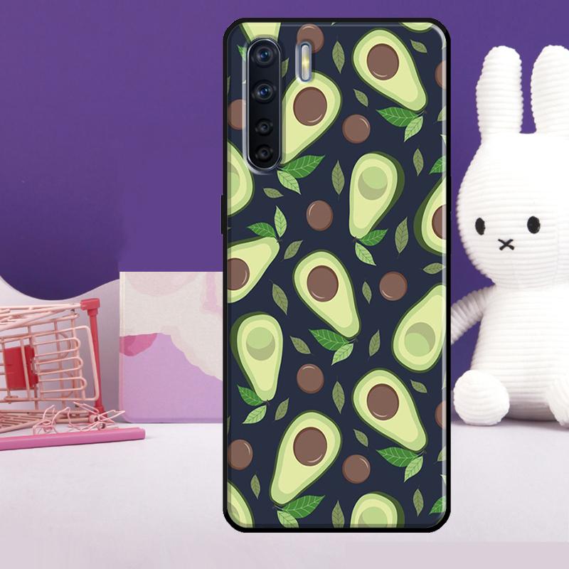 

Lovely Avocado Case For Oppo A5 Pro A15 A17 A57 A77 A18 A38 A58 A78 A98 A94 A74 A54 A40 A60 A80 A16 A76 A96 OPPO A57 5G