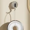 3PCS Durable Waterproof Suction Cup Hooks Detachable Plastic Wall Hook Punch-Free Heavy Duty Shower Wall Hanger Office