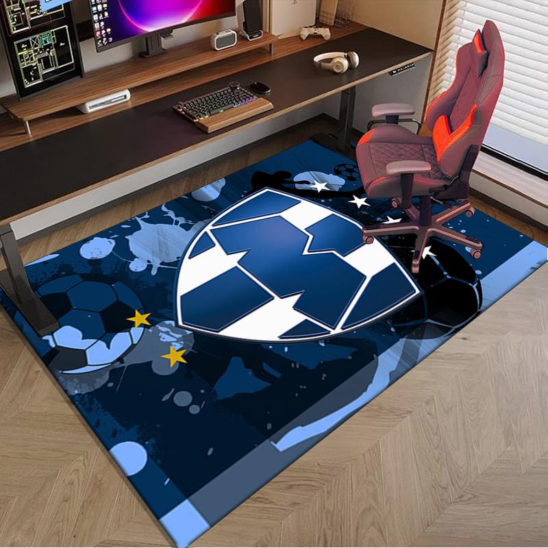 Football Club Emblem Carpet, Chair Rug,Rug for Office Bedroom living rooms, Doormat decor Fan Gift Christmas Gift