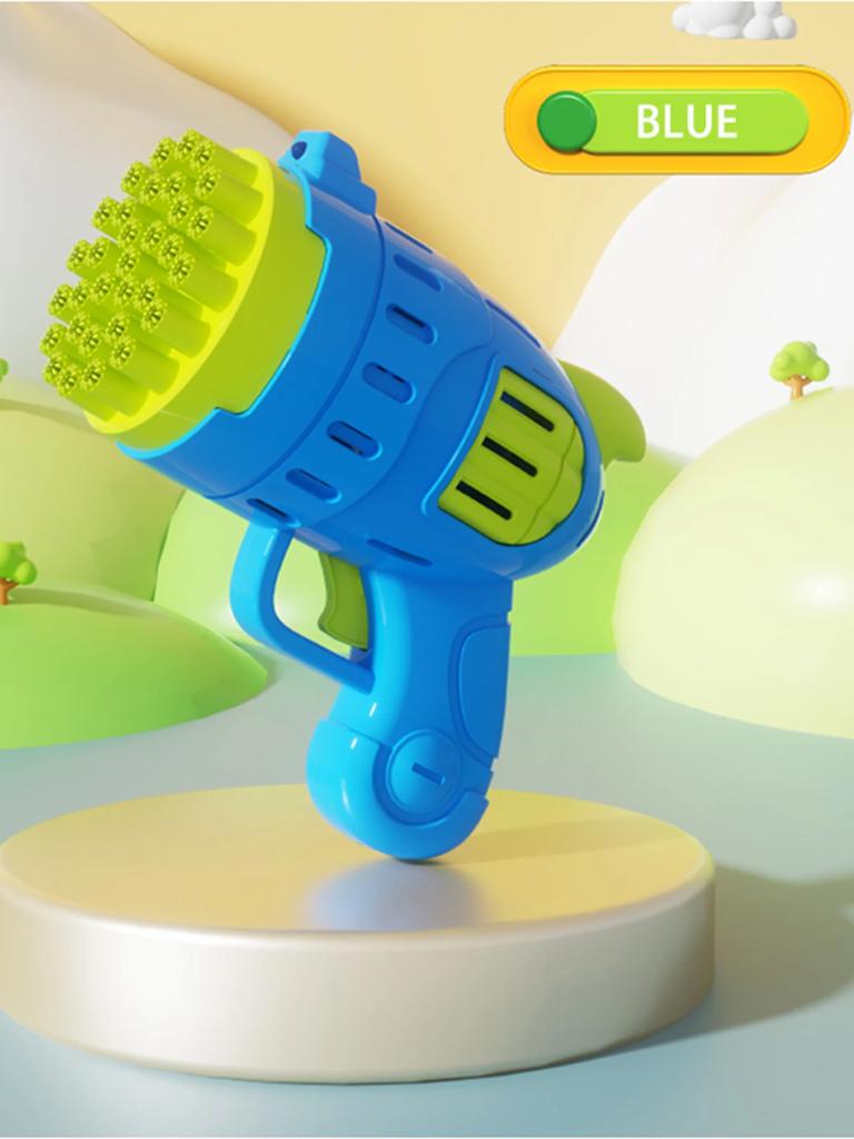 Children's Bubble Machine Parent Child Outdoor Handheld Bubble Gun Children's Christmas Gift Without Battery and Bubble Water