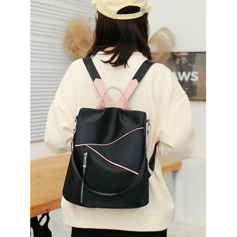 Женский водонепроницаемый рюкзак с защитой от кражи из ткани Оксфорд — фото 5