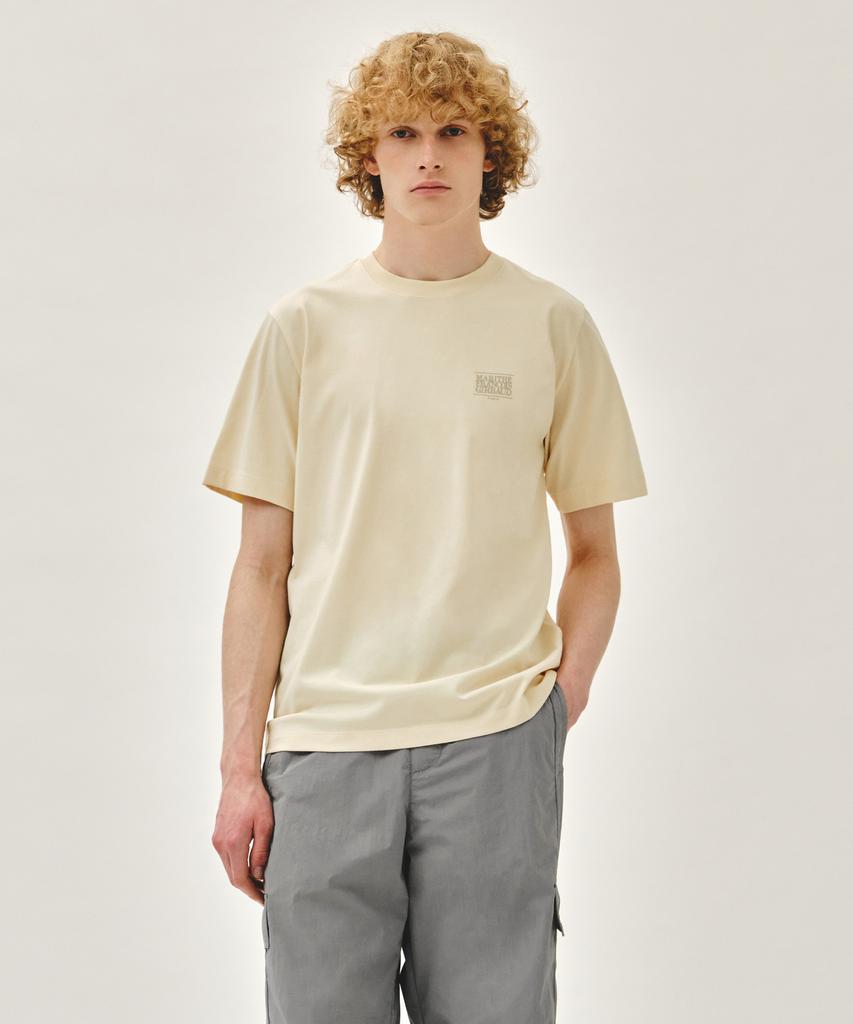 Malittepeulangsowajeobeo Aerocool Small Classic Logo Tee Beige