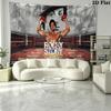 Rocky Balboa Wall Tapestry Aesthetic Wall Hanging Printed Fabric Blanket Decorative Tapestries for Bedroom Living Room Home Decor