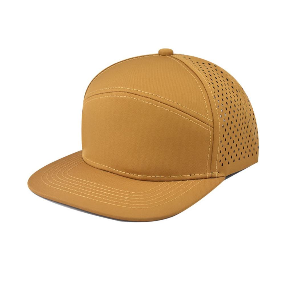 Casual Solid Color Baseball Cap Adjustable Breathable Trucker Hat Hip-Hop Hat Unisex